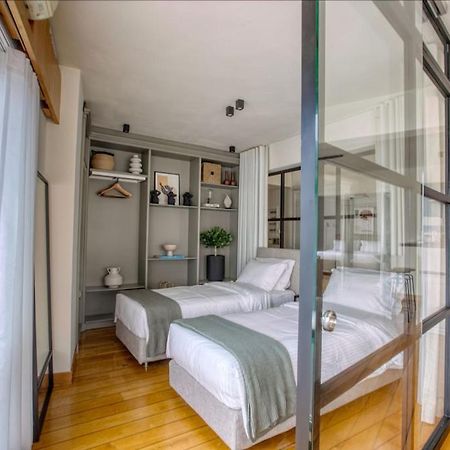 Sunny Luxury Loft,Stunning Acropolis View, Jacuzzi Apartman Athén Kültér fotó